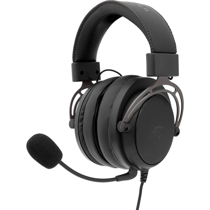 White Shark GORILLA-B/G GH-2341 Cuffie gaming nere/argento