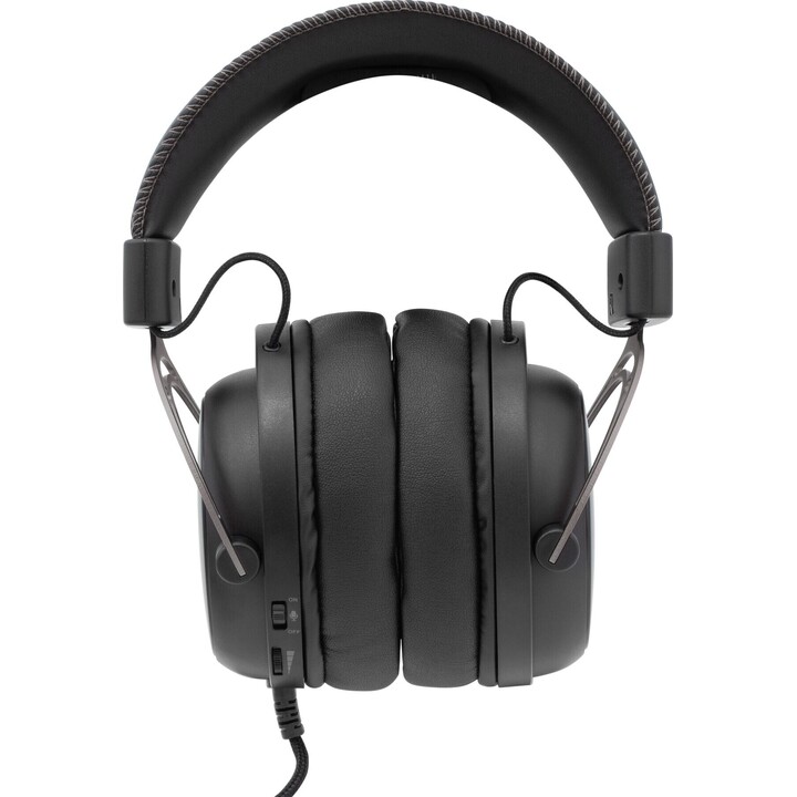 White Shark GORILLA-B/G GH-2341 Cuffie gaming nere/argento