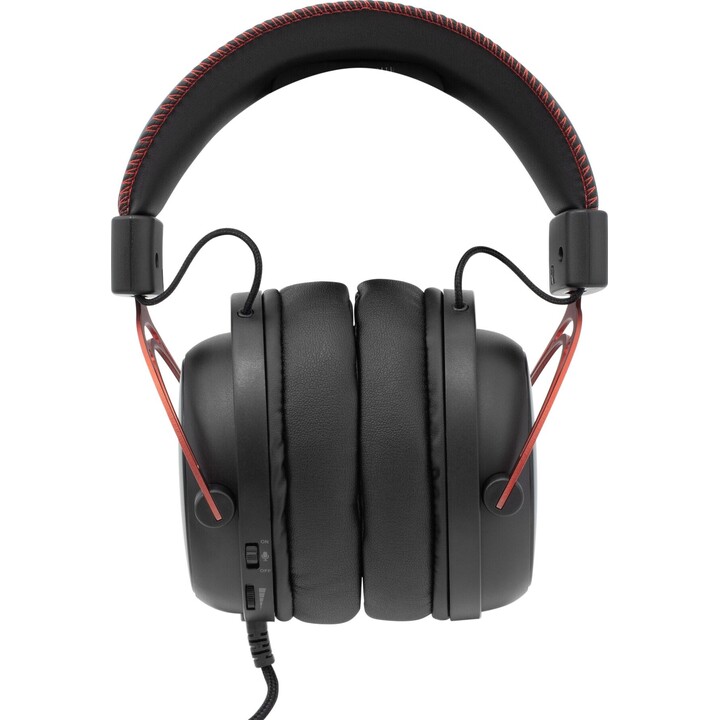 WHITE SHARK GH-2341 Gorilla auriculares gaming negro/rojo