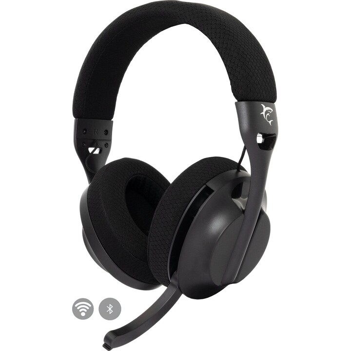 White Shark WGH-2441 Falcon Cuffie gaming wireless nere