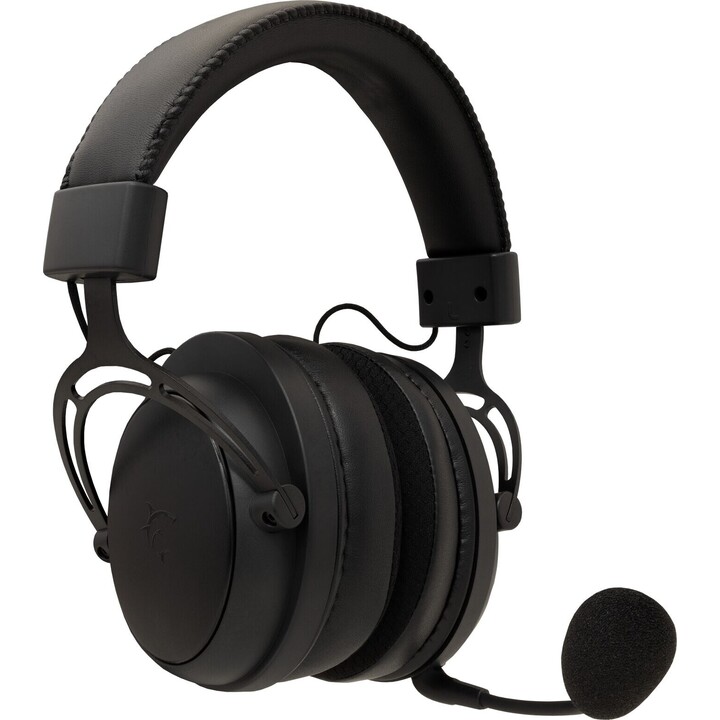 White Shark GORILLA PRO WGH-2443 auriculares gaming inalámbricos negros