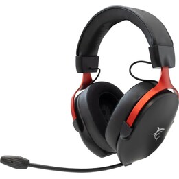 White Shark GH-2445 FOX auriculares gaming negros/rojos