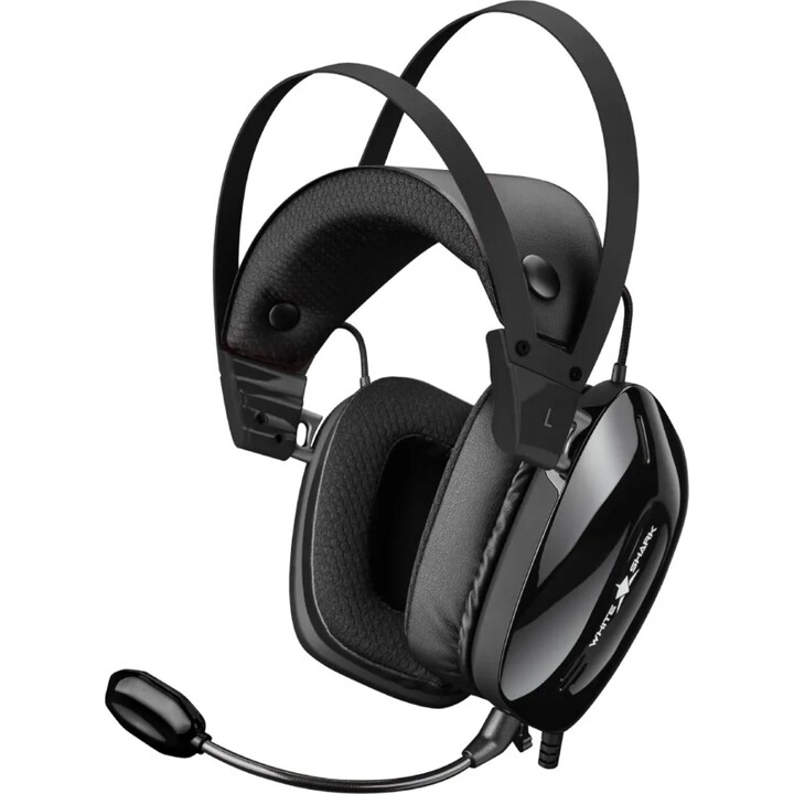 WHITE SHARK GH-2446 GOTTAN Auriculares gaming negros