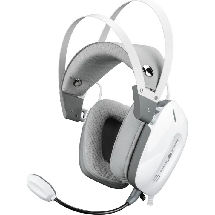 White Shark GH-2446 Gottan auriculares gaming blancos