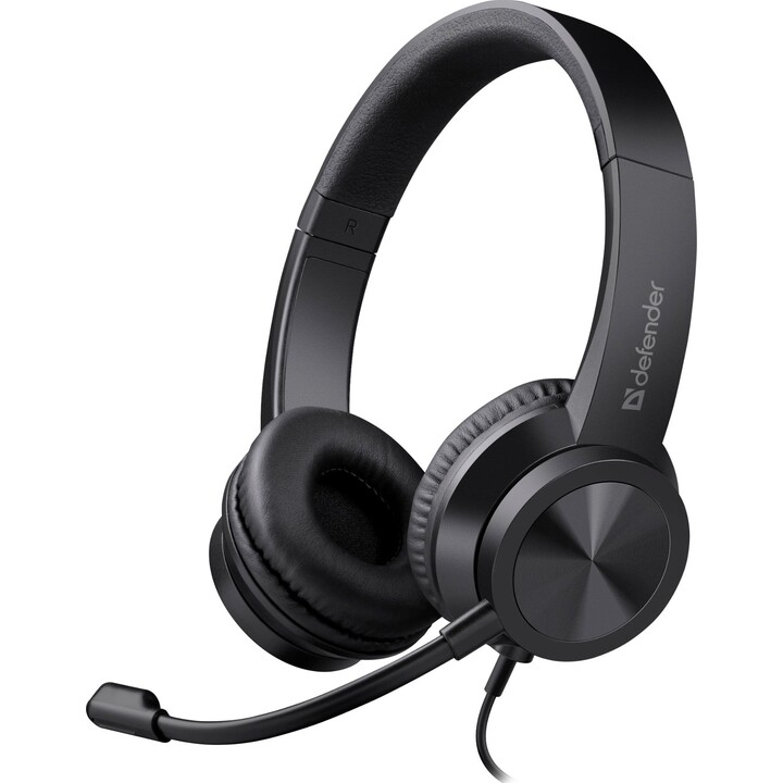 Defender Tune 150 Auriculares con Cable y Micrófono Negros