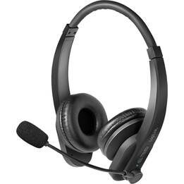 LogiLink BT0060 Casque supra-auriculaire Bluetooth sans fil noir