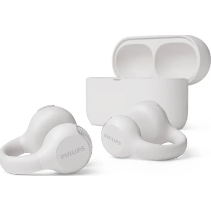 Philips TAQ2000WT Auriculares Inalámbricos Open-Ear TWS Bluetooth 5.4 28h Blanco