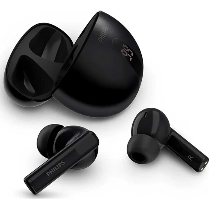 Philips TAT2520BK Auriculares TWS Bluetooth 5.4 con cancelación de ruido Negro