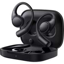 Honor Earbuds Auriculares abiertos con cancelación de ruido, auriculares abiertos Bluetooth 5.2, color negro