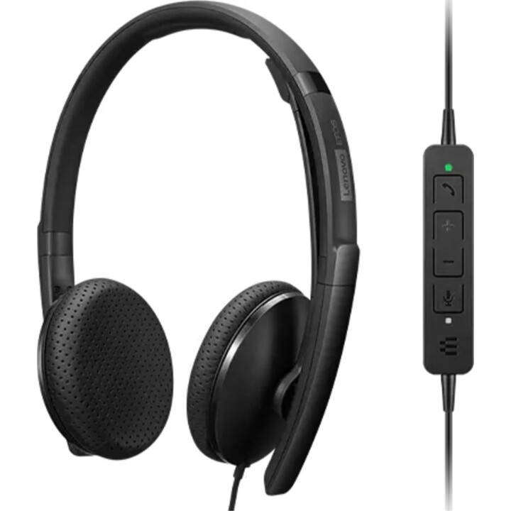 Lenovo 4XD1M39028 Kabelgebundenes Headset Schwarz