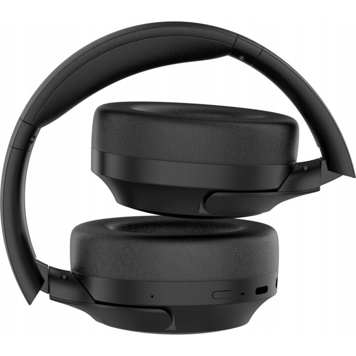 Auriculares inalámbricos supraaurales Kruger&Matz Street 4 con cancelación activa de ruido (ANC), color negro.