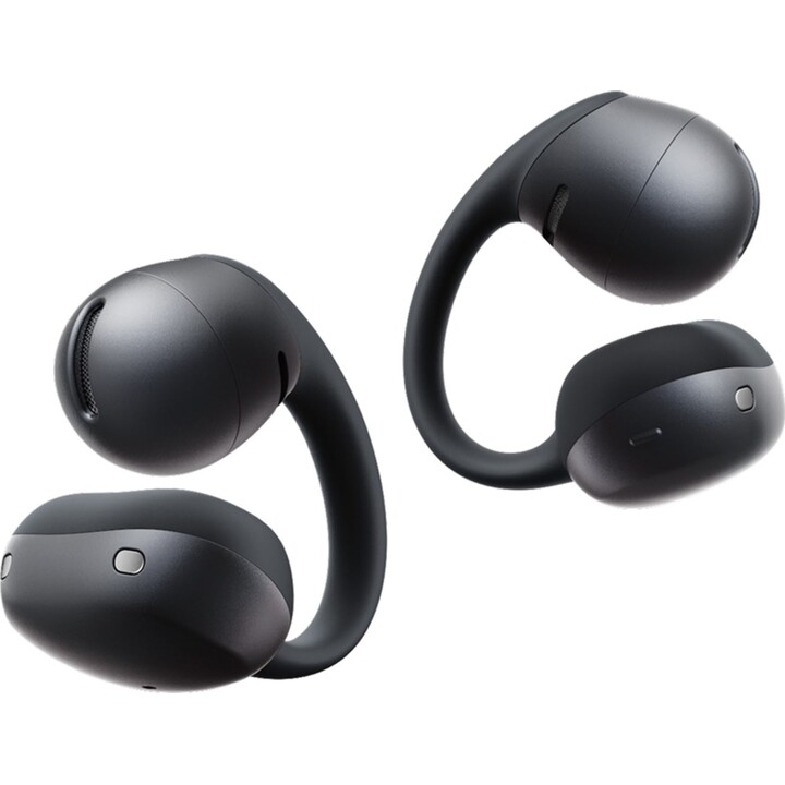 Auriculares SHOKZ OpenDots Air con diseño de oído abierto, Bluetooth 6.1 y 36 horas de autonomía, color negro