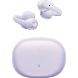 Auriculares SHOKZ OpenDots Air de oído abierto, Bluetooth 6.1, 36 h, color morado