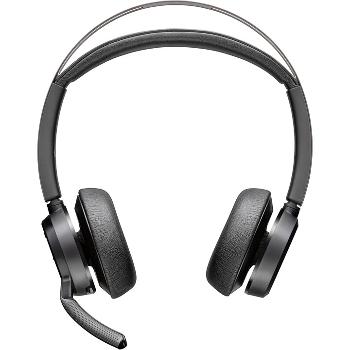 Fone de ouvido HP Poly Voyager Focus 2-M USB-DC, adaptador USB-C/A, base de carregamento, oferta especial para clientes 1
