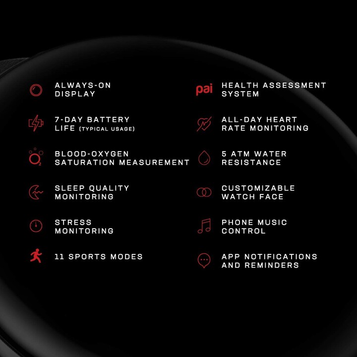 Amazfit Zepp E Circle 42mm Onyx Black