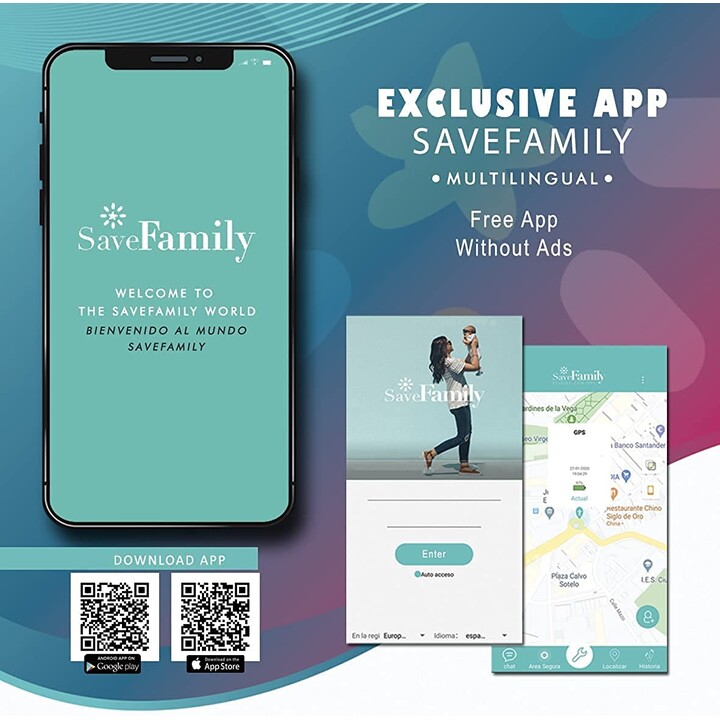 Savefamily Iconic 4G Negro