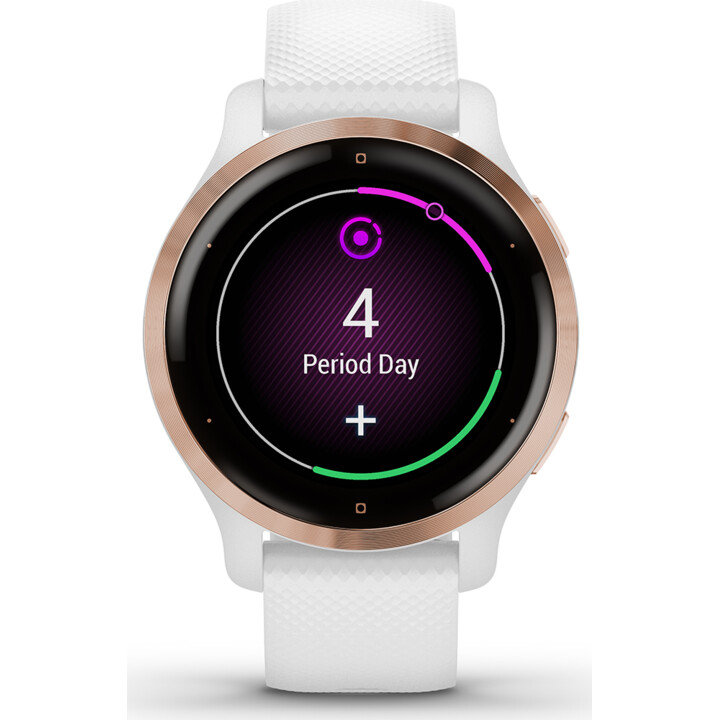 Smartwatch Garmin Venu 2S Notificaciones/ Frecuencia Cardíaca/ GPS/ Oro Rosa y Blanco