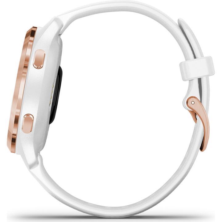 Smartwatch Garmin Venu 2S Notificaciones/ Frecuencia Cardíaca/ GPS/ Oro Rosa y Blanco