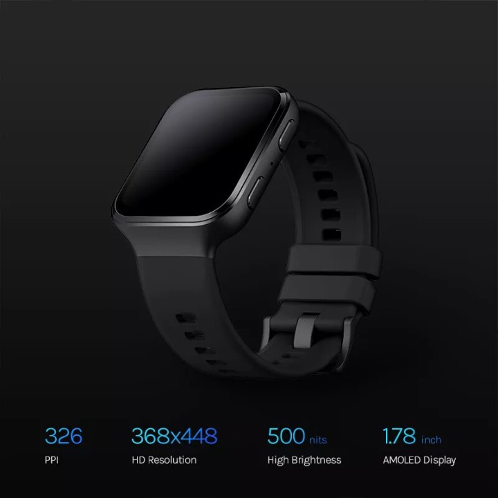 70mai WT1004 Maimo Saphir Uhr Schwarz - Smartwatch