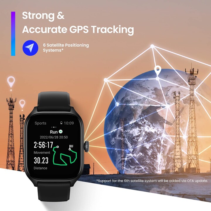 Amazfit GTS 4 Brown - Smartwatch