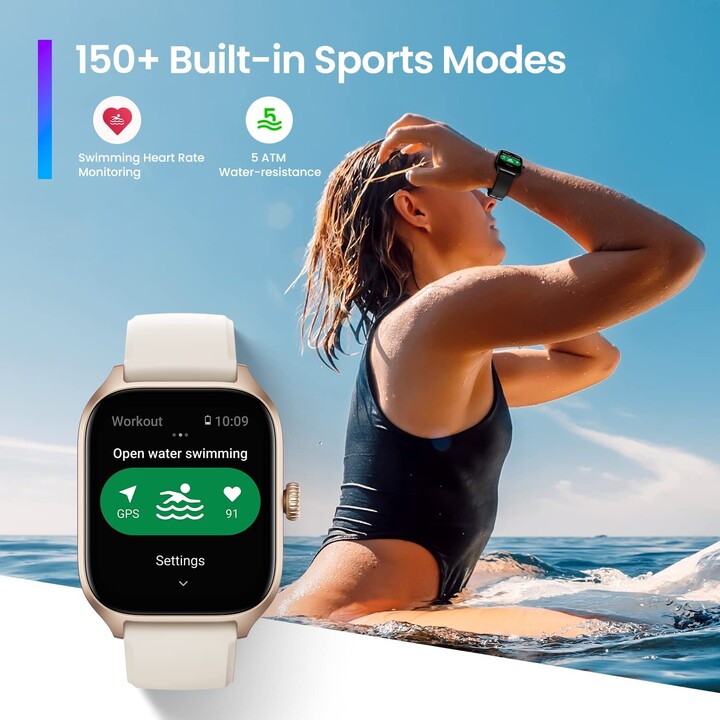 Amazfit GTS 4 Brown - Smartwatch