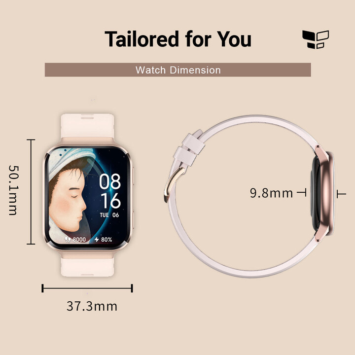 70mai WT1004 Maimo Saphir Watch Prateado - Relógio inteligente