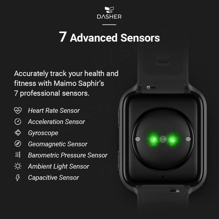 70mai WT1004 Maimo Saphir Watch Prateado - Relógio inteligente