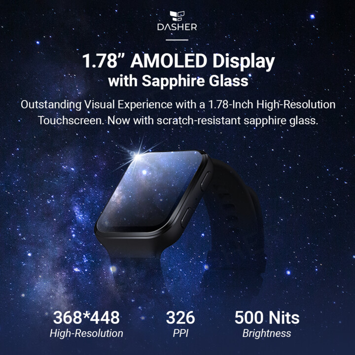 70mai WT1004 Maimo Saphir Watch Prateado - Relógio inteligente