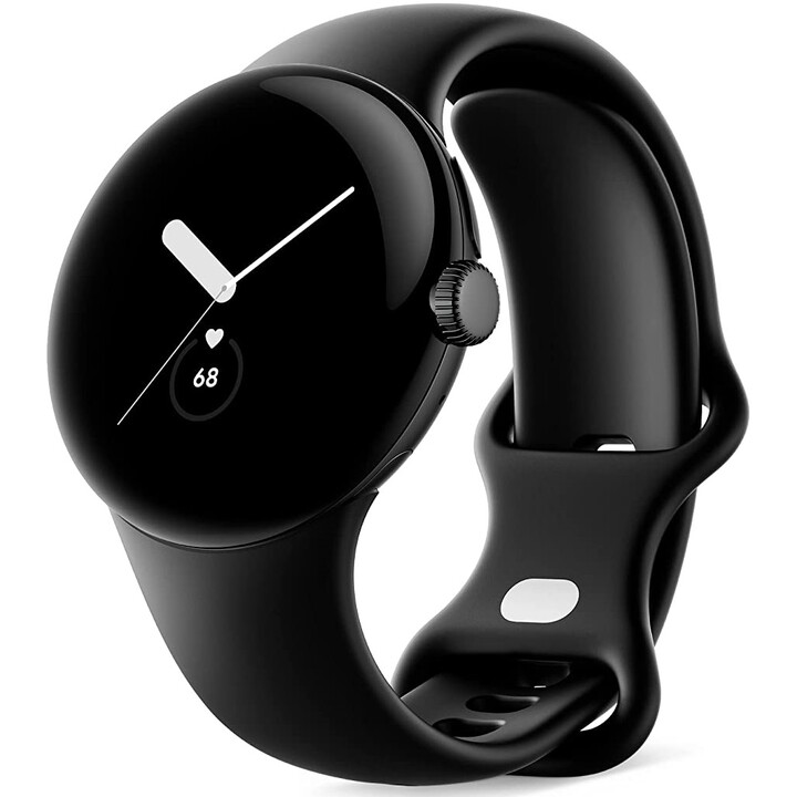 Watch Google Pixel Watch WiFi 41mm Matte Black Case with Sport Band - Obsidian