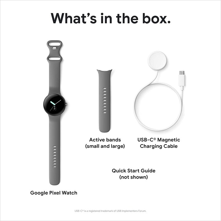 Google Pixel Watch WiFi 41mm Caja Dorado y Correa Deportiva Avellana