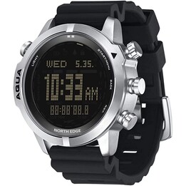 North Edge Aqua Negro - Reloj de Buceo