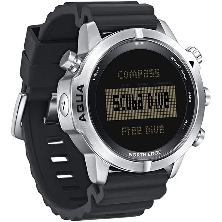 North Edge Aqua Negro - Reloj de Buceo