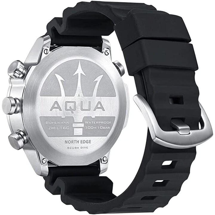 North Edge Aqua Negro - Reloj de Buceo