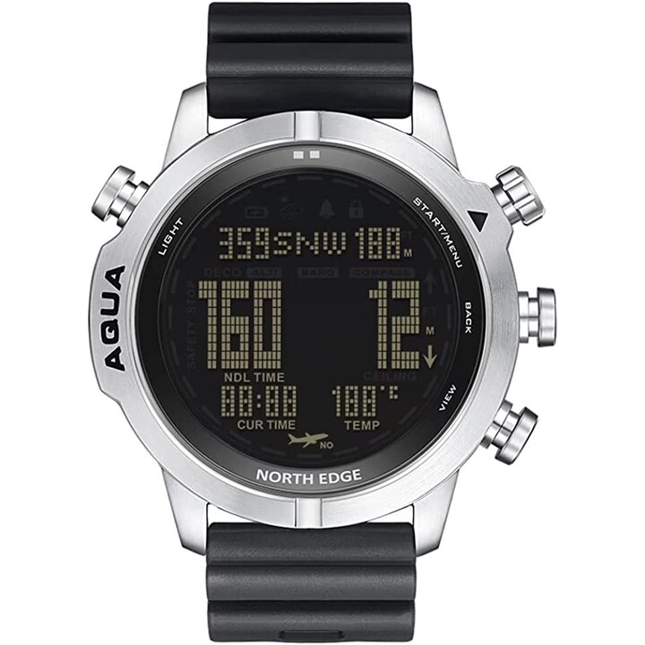 North Edge Aqua Negro - Reloj de Buceo
