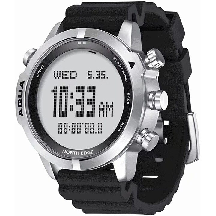 North Edge Aqua White - Diving Watch