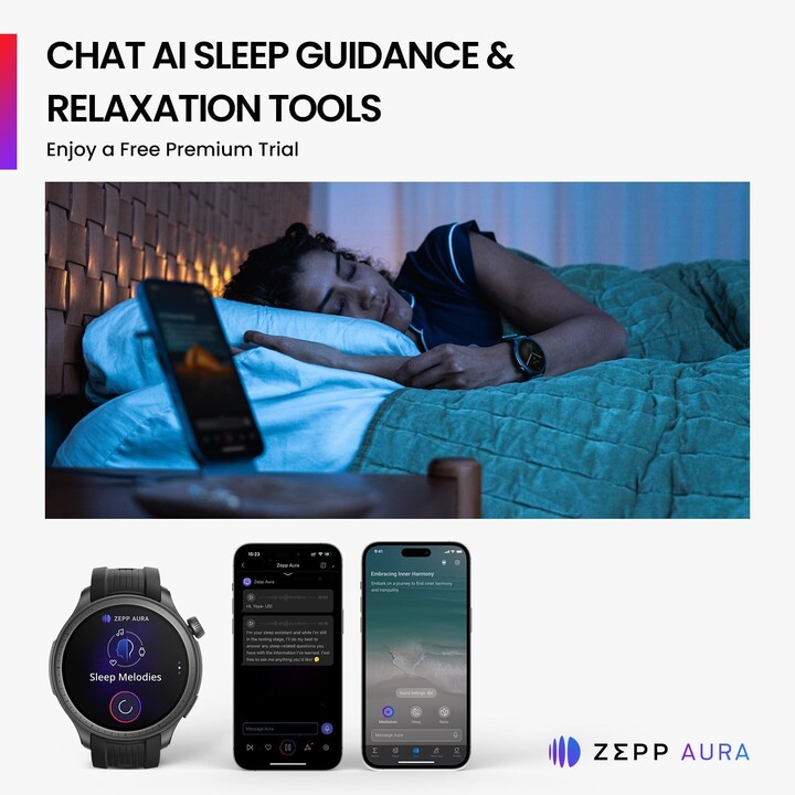 Amazfit Balance com GPS e NFC Cinza