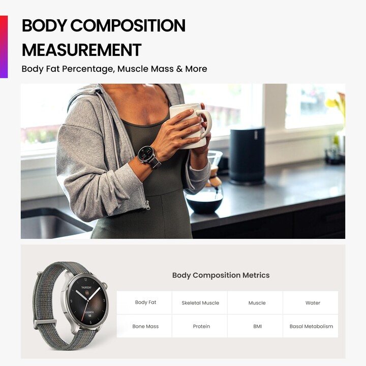 Amazfit Balance Silicone Midnight Black