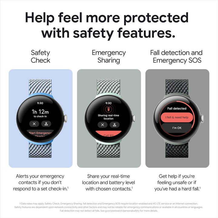 Google Pixel Watch 2 Wifi Negro con Correa Obsidiana