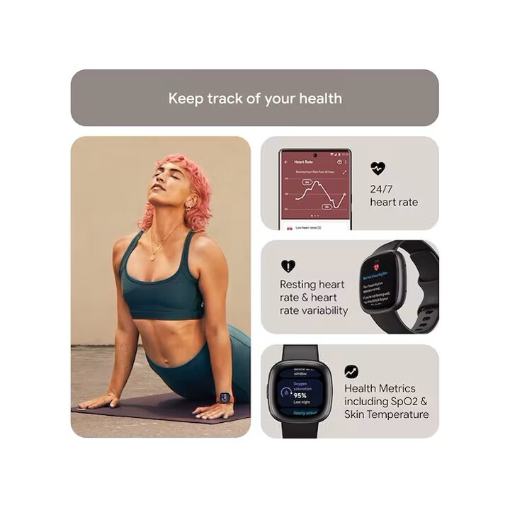 Fitbit Versa 4 Rosa