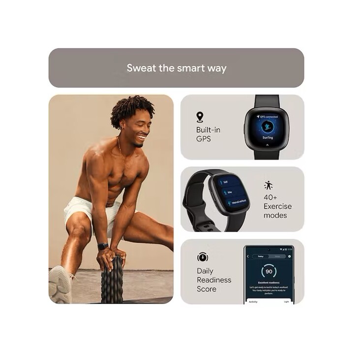 Fitbit Versa 4 Rosa