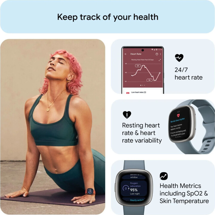 Fitbit Versa 4 GPS Platine