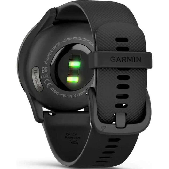 Garmin vivomove Trend LCD 40mm Hybrid GPS Black
