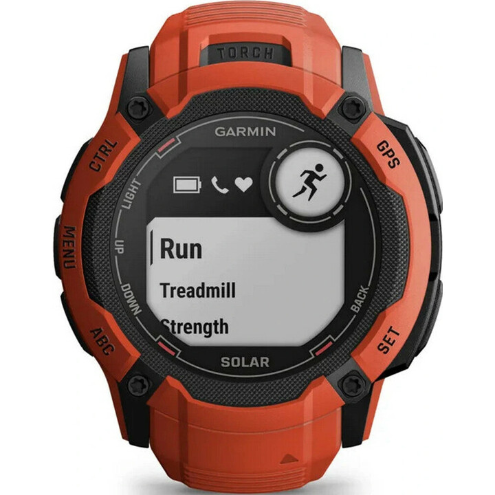 Garmin Instinct 2X Solar 1.1" 50mm Digital GPS Red 