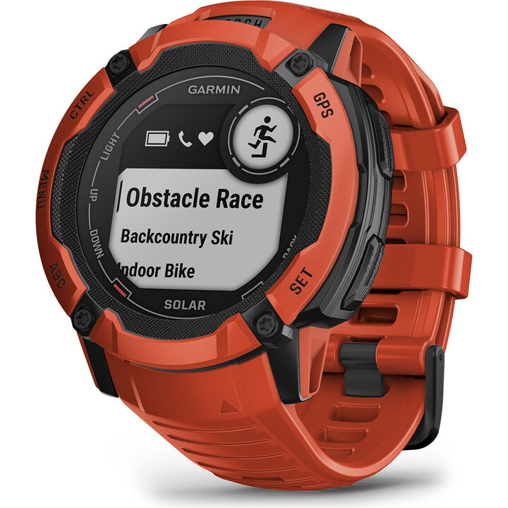 Garmin Instinct 2X Solar 1.1" 50mm Digital GPS Red 