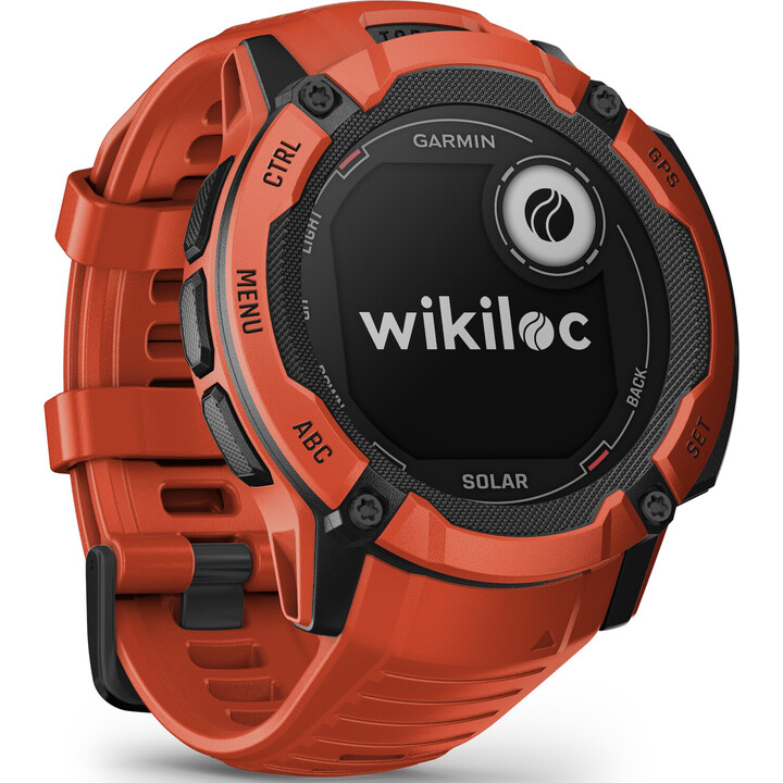 Garmin Instinct 2X Solar 1.1" 50mm Digital GPS Red 