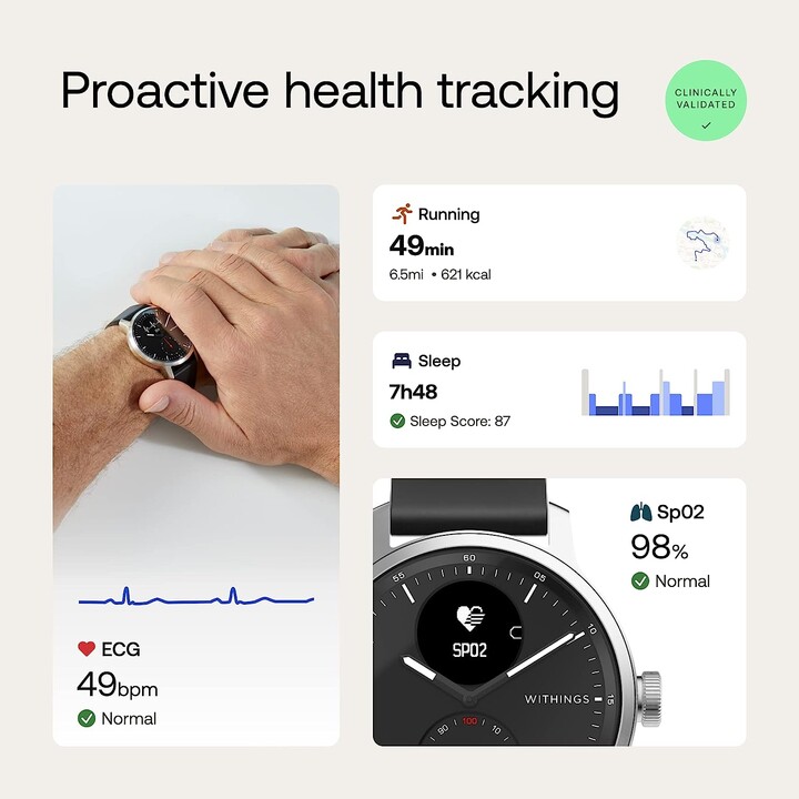 Withings ScanWatch Light 37mm Black