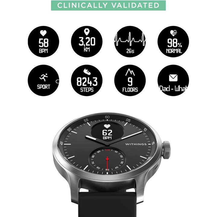 Withings ScanWatch Light 37mm Black
