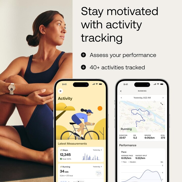 Withings ScanWatch Light 37mm Silver