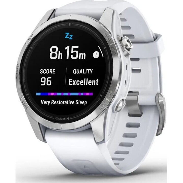 Garmin Epix Pro Gen 2 42mm WiFi Caja de Plata con Correa Deportiva Blanca