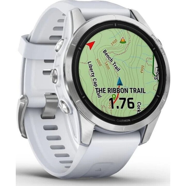 Garmin Epix Pro Gen 2 42mm WiFi Caja de Plata con Correa Deportiva Blanca